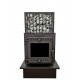 Woodburning sauna stove - SUMMIT Mont blanc extended w/stone cage