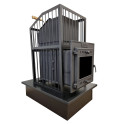 Woodburning sauna stove - SUMMIT Mont blanc extended w/stone cage - 10 Woodburning sauna stove - SUMMIT Mont blanc extended w/stone cage - 10