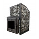 Woodburning sauna stove - SUMMIT Mont blanc extended w/stone cage