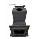 Woodburning sauna stove - SUMMIT Mont Blanc extended