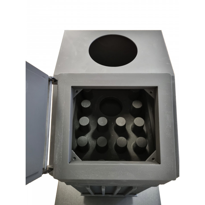 Woodburning sauna stove - SUMMIT Mont Blanc extended