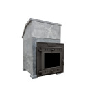 Woodburning sauna stove - SUMMIT Mont Blanc extended w/soap stone cladding - 0 Woodburning sauna stove - SUMMIT Mont Blanc extended w/soap stone cladding - 0