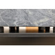 Woodburning sauna stove - SUMMIT Mont Blanc extended w/soap stone cladding