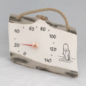 Ceramic sauna thermometer - girl in the water - 1