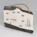 Ceramic sauna thermometer - girl in the water - 2