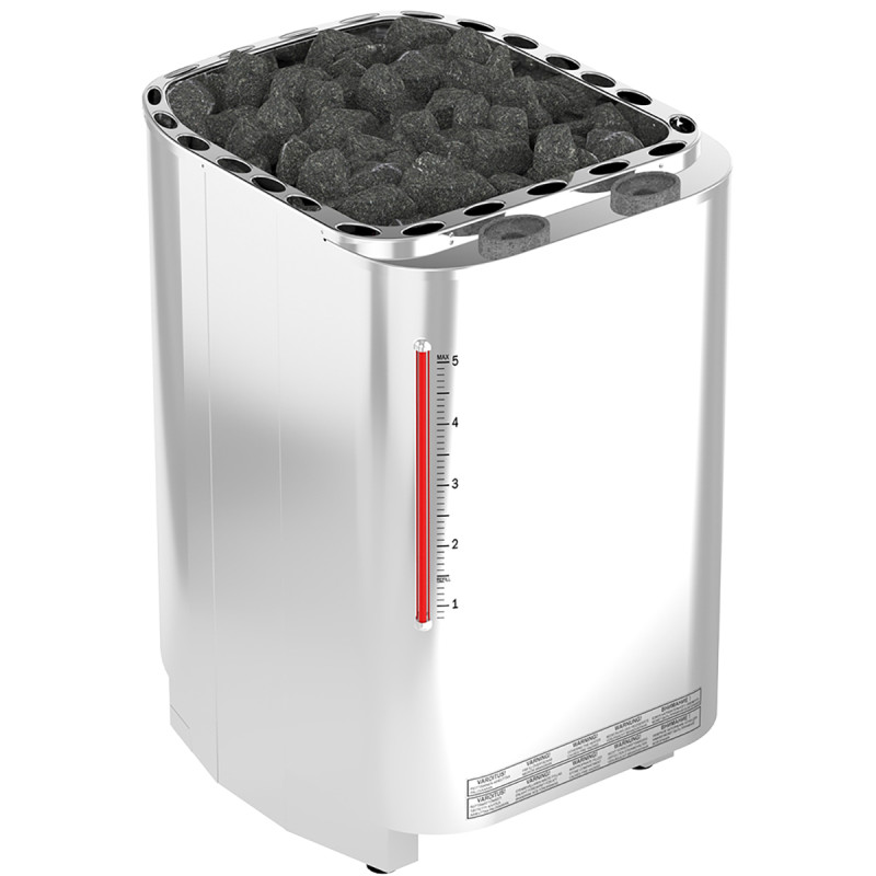 Electric sauna heater – SAWOTEC Savonia Combi, without control unit 9 kW