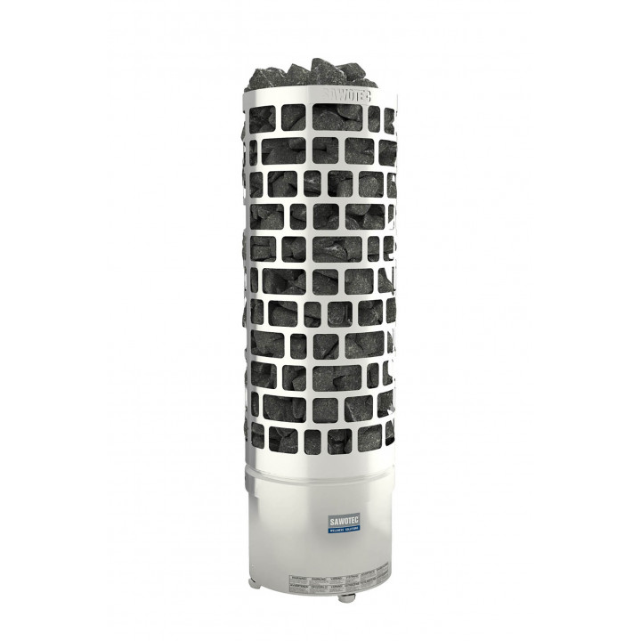 Electric sauna heater – SAWOTEC Ari Round, without control unit