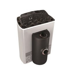 Electric sauna heater - SAWOTEC MINI X Corner, 2,3kW, with control unit 