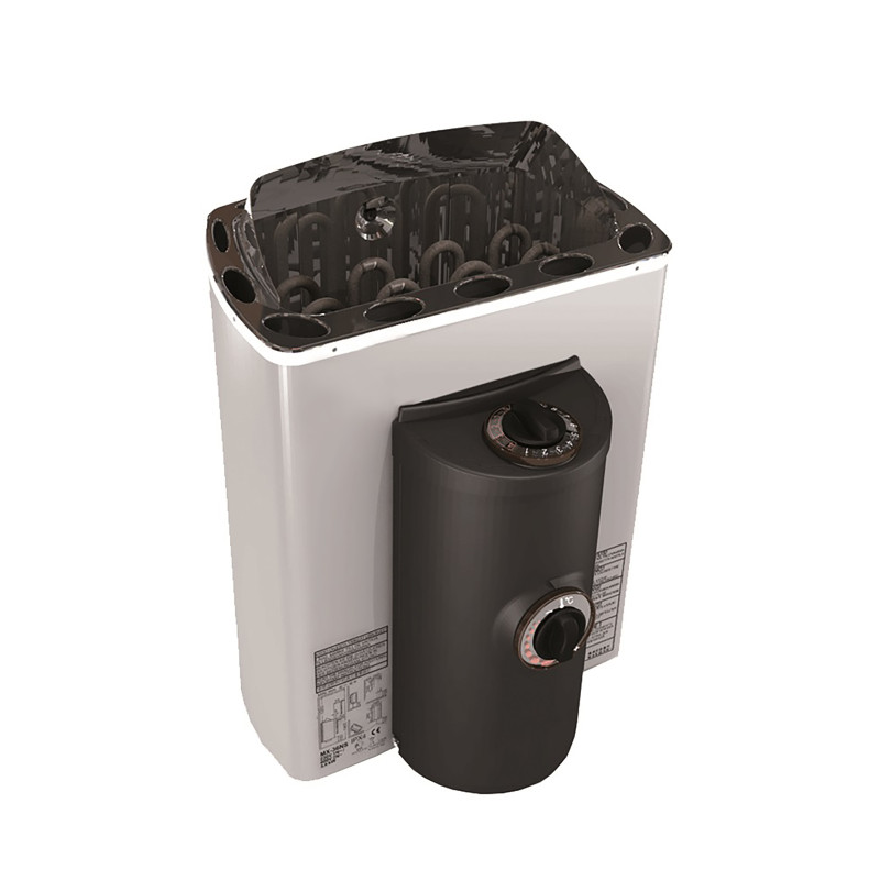 Electric sauna heater – SAWOTEC Mini X Corner 3,6 kW, with control unit