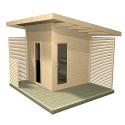 HARVIA Solide Compact outdoor sauna  HARVIA Solide Compact outdoor sauna