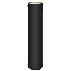 HARVIA steel chimney pipe 1,5 m, black  HARVIA steel chimney pipe 1,5 m, black