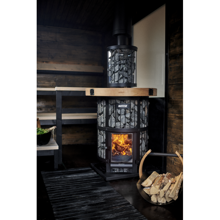 Woodburning sauna stove - HARVIA Legend 240 GreenFlame