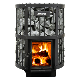 Woodburning sauna stove - HARVIA Legend 240 GreenFlame  Woodburning sauna stove - HARVIA Legend 240 GreenFlame