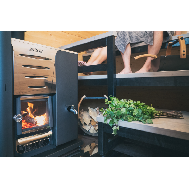 Wood-burning sauna stove - HARVIA 20 RS PRO