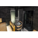 Wood-burning sauna stove - HARVIA Legend 240 Duo, black