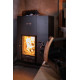 Wood-burning sauna stove - HARVIA Linear 22 GreenFlame ES