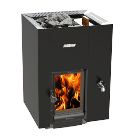 Wood-burning sauna stove - HARVIA Linear 22 GreenFlame RS  Wood-burning sauna stove - HARVIA Linear 22 GreenFlame RS