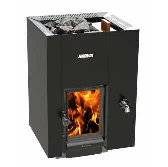 Wood-burning sauna stove - HARVIA Linear 22 GreenFlame RS