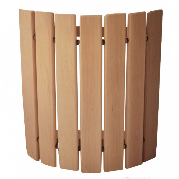 Corner lampshade, straight