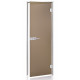 AD DORADO glass sauna doors, Matte glass, 70 x 200, Bronze Matte