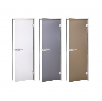 AD DORADO glass sauna doors, Matte glass