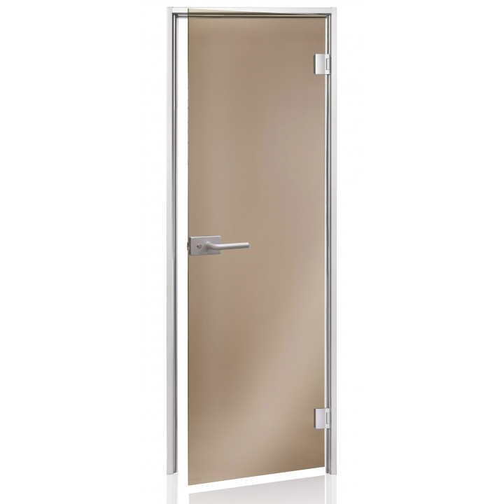 AD DORY glass doors for steam sauna, 80 x 210, Bronze