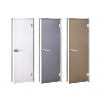 AD DORY glass doors for steam sauna, Matte glass