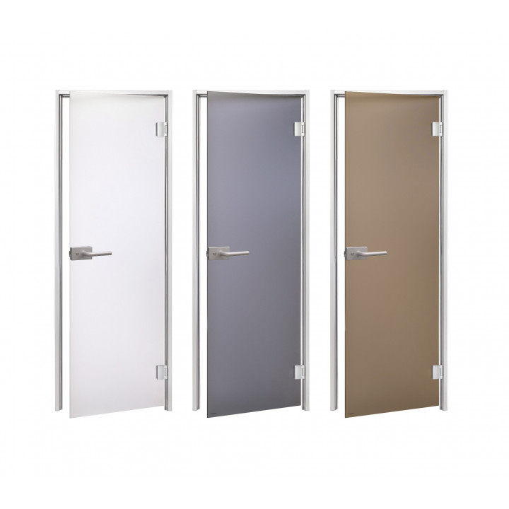 AD DORY glass doors for steam sauna, Matte glass