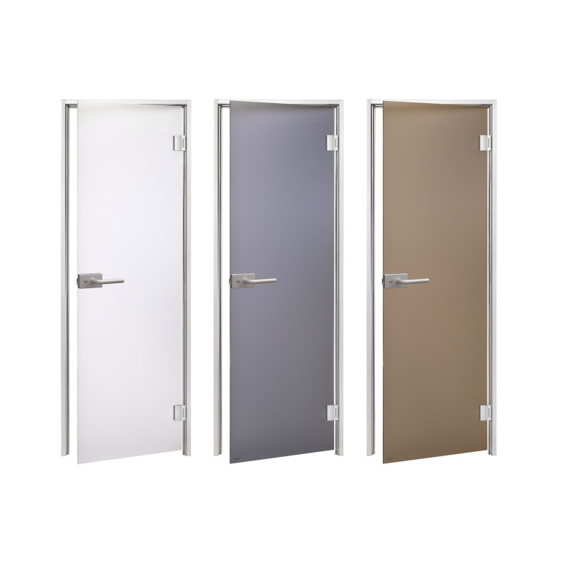 AD DORY glass doors for steam sauna, Matte glass