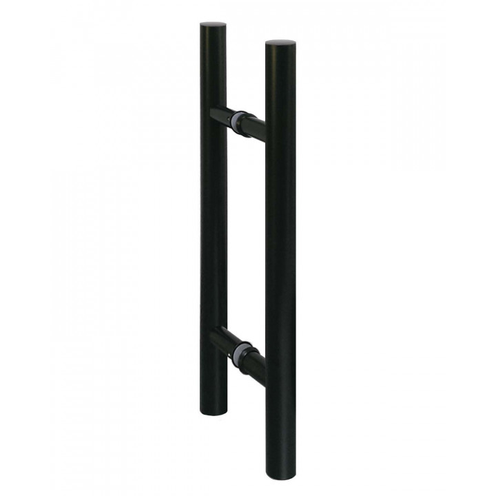 AD Door handle for glass doors AU Premium, steel-black
