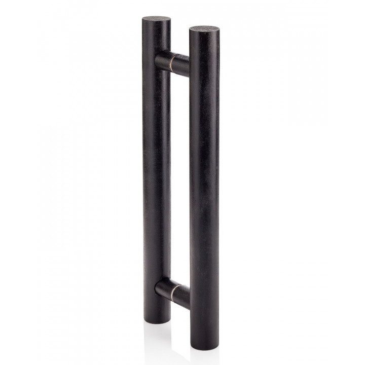 AD door handle for glass doors L-400, black