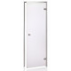 AD glass doors for steam sauna, Matte glass, 70 x 210, Matte clear