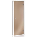 AD glass doors for steam sauna, Bronze glass - 0
