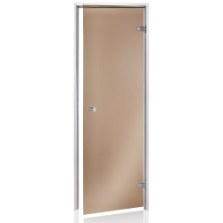 AD glass doors for steam sauna, Bronze glass  AD glass doors for steam sauna, Bronze glass