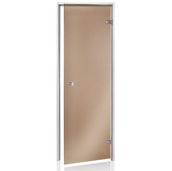 AD glass doors for steam sauna, Bronze glass