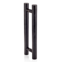AD glass sauna door, Black frame - 4 AD glass sauna door, Black frame - 4