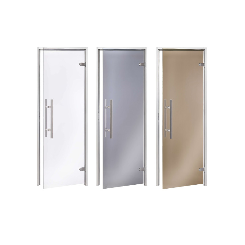 AD LIGHT glass doors for steam sauna