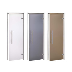 AD LIGHT glass doors for steam sauna, Matte glass  AD LIGHT glass doors for steam sauna, Matte glass
