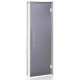 AD LUX glass doors for steam sauna, Matte glass, 70 x 190, Matte gray