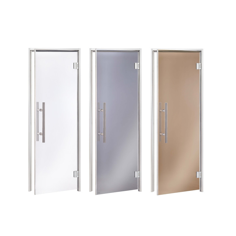 AD LUX glass doors for steam sauna