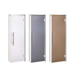 AD LUX glass doors for steam sauna, Matte glass  AD LUX glass doors for steam sauna, Matte glass