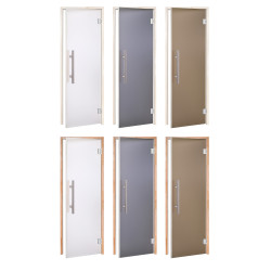 AD LUX glass sauna doors, Matte glass  AD LUX glass sauna doors, Matte glass