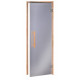 AD NATURAL glass sauna doors, 90 x 190, Alder, Grey