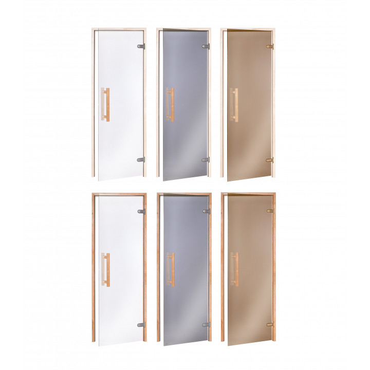 AD NATURAL glass sauna doors