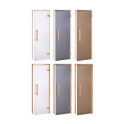 AD NATURAL glass sauna doors, Matte glass - 0 AD NATURAL glass sauna doors, Matte glass - 0