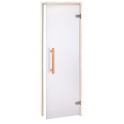 AD NATURAL glass sauna doors, Matte glass - 1 AD NATURAL glass sauna doors, Matte glass - 1