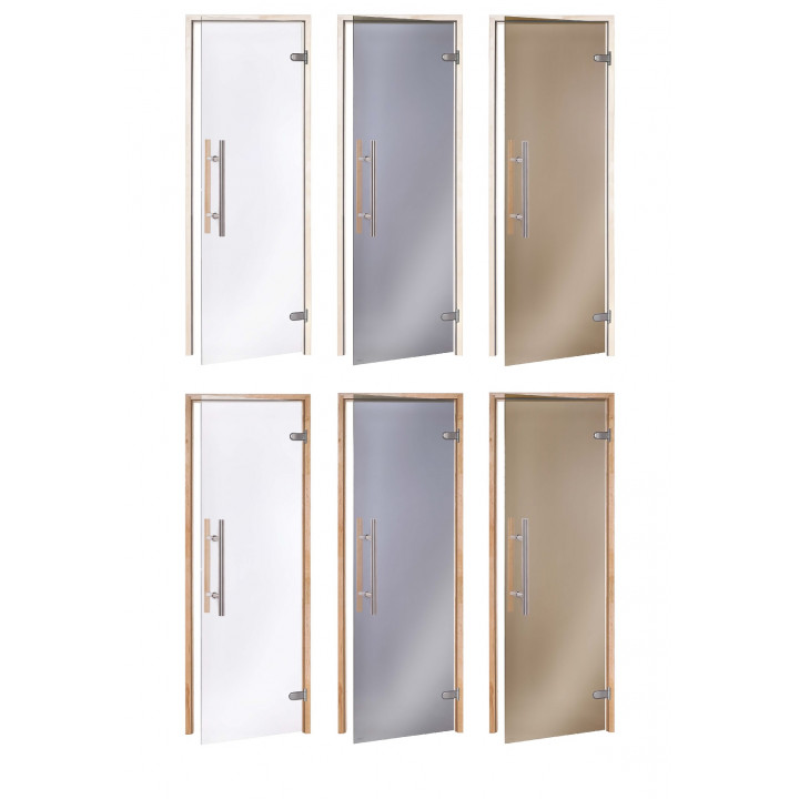AD PREMIUM LIGHT glass sauna doors