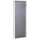 AD STANDART glass sauna doors, Matte glass, 70 x 210, Aspen, Matte gray