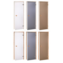 AD STANDART glass sauna doors, Matte glass  AD STANDART glass sauna doors, Matte glass