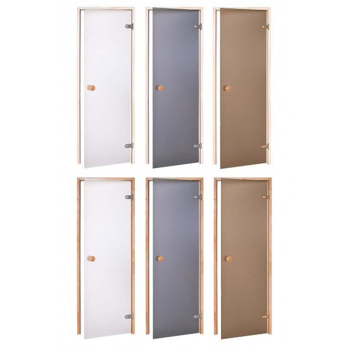 AD STANDART glass sauna doors, Matte glass